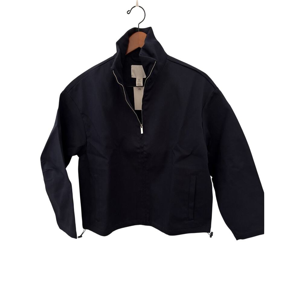 H&M Women Blue Jacket XS New With Tags